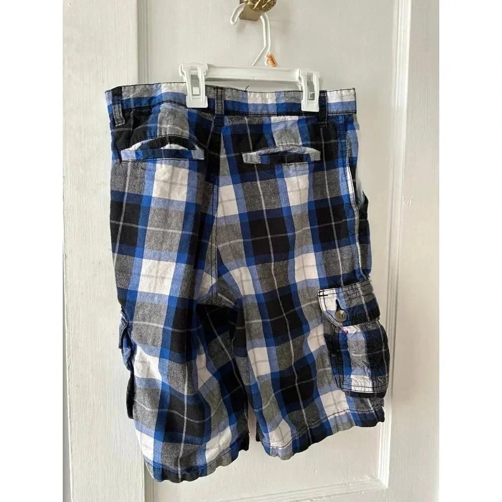 Faded Glory Size 18 youth checkered Shorts